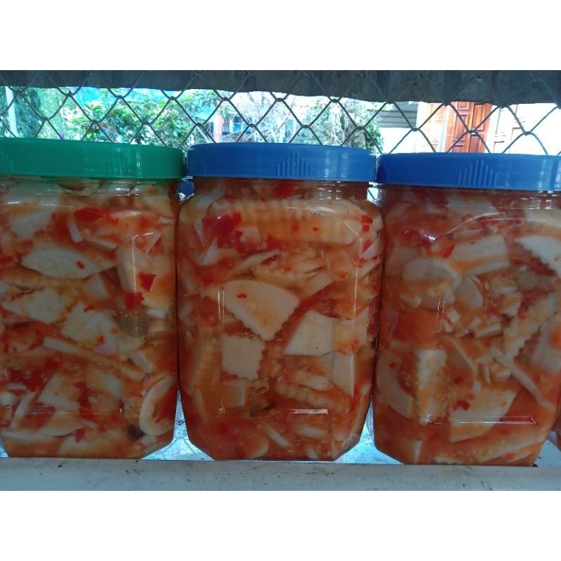 Măng Ớt Muối Chua 800gr