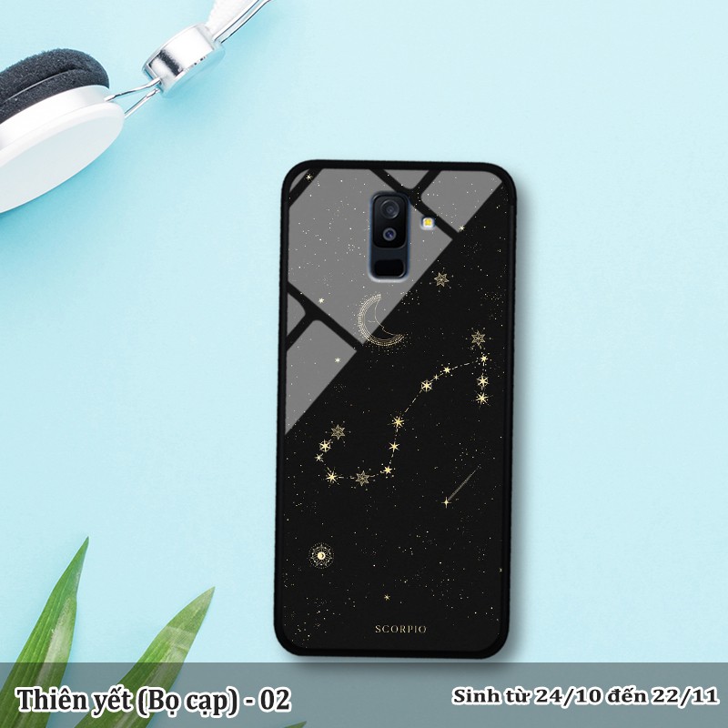 Ốp kính samsung A6 Plus 2018 in cung hoàng đạo | BigBuy360 - bigbuy360.vn