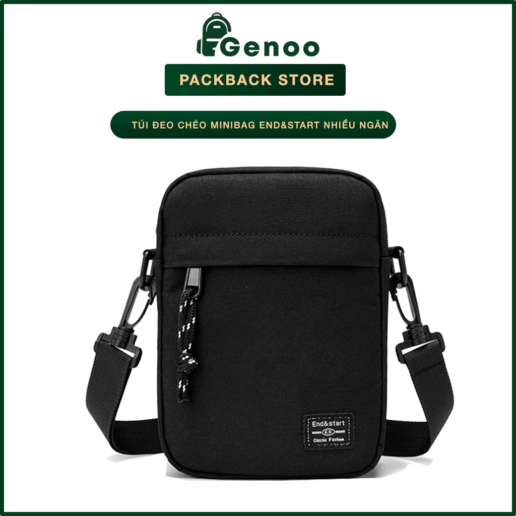 Túi Đeo Chéo Nam Nữ Minibag ES Phong Cách Unisex Thời Trang Cá Tính Chống Nước Cực Đỉnh GN010 - GENBAG