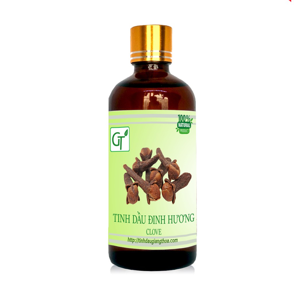 Tinh Dầu Đinh Hương 100ml Nguyên Chất - Xông Phòng, Giảm Đau Nhức Răng