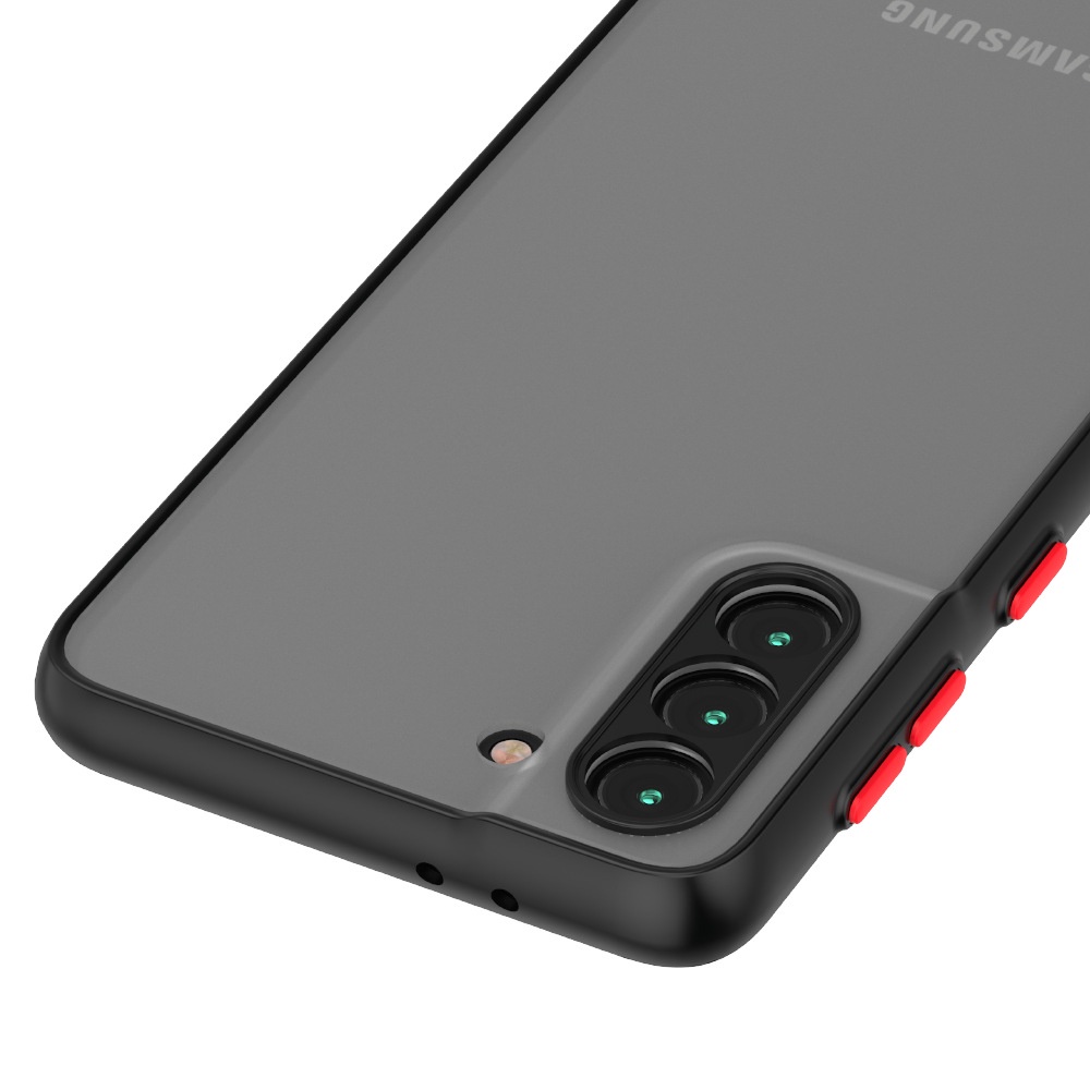 Ốp lưng samsung S21 S9+ S21 Ultra S8+ S10 S10+ S20+ S20 S21+ Note 8 9 Note10+ Note 20 Ultra S20 Fe đen nhám [Ốp-Basic]