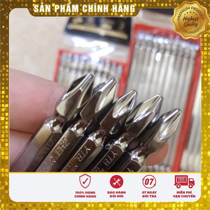 Mũi tô vít YTB cao cấp, nhiều size