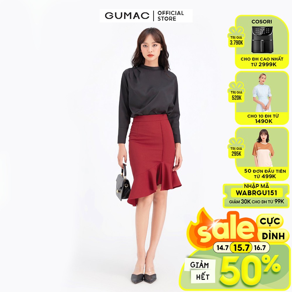 Chân váy đuôi cá GUMAC VB672