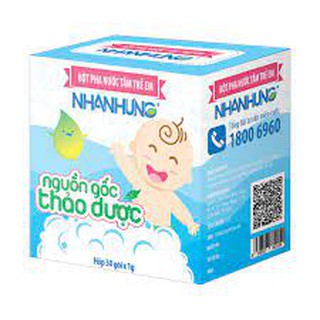 Bột tắm trẻ em trị chàm sữa, mụn sữa Nhân  Hưng