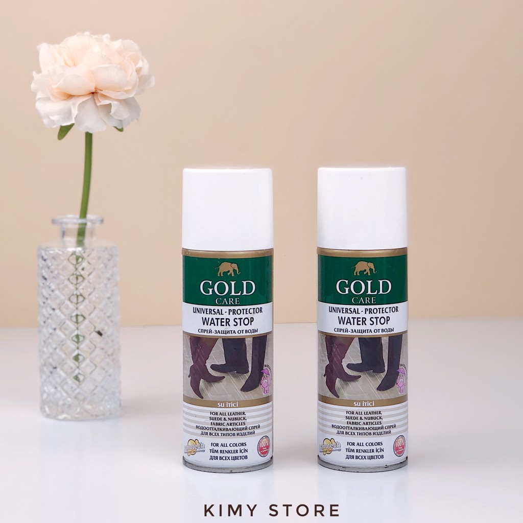 Xịt chống thấm giày Goldcare - Bảo vệ giày khi tiếp xúc với nước-Hàng nhập khẩu từ Thổ Nhĩ Kì