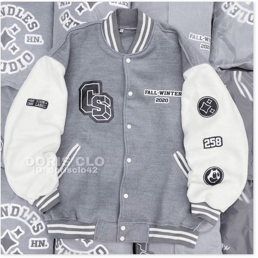 áo khoác nam nữ hoodie thun nỉ nút bấm form chuẩn cùng hoạ tiết chữ logo kết hợp hót trend | BigBuy360 - bigbuy360.vn