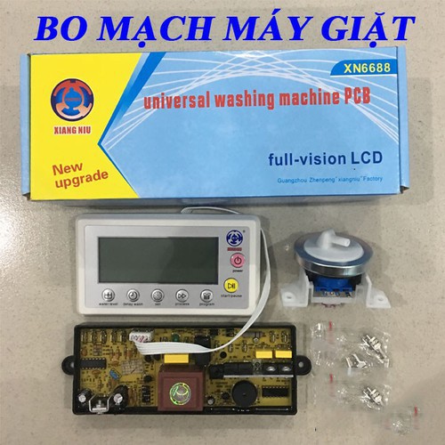 Bo Mạch Máy Giặt Đa Năng XN6688 Loại Có Dây Và Phụ Kiện đầy đủ full Hộp