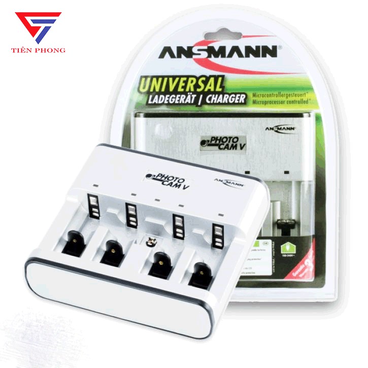 Máy Sạc pin đa năng Ansmann Photocam V Hàng Chính Hãng