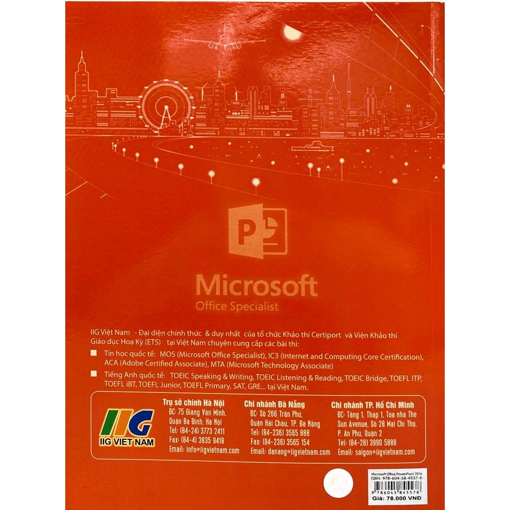 Sách Microsoft Office Powerpoint 2016