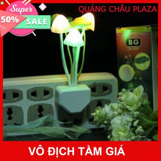 Đèn Ngủ Nấm Avatar Cảm Ứng Ánh Sáng Đổi Màu