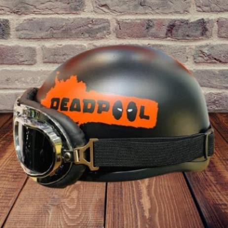 Mũ Bảo Hiểm Deadpool Kính Phi Công Chất Nhất Mùa Hè 💕 Mũ Bảo Hiểm Người Nhện Cực Sành Điệu