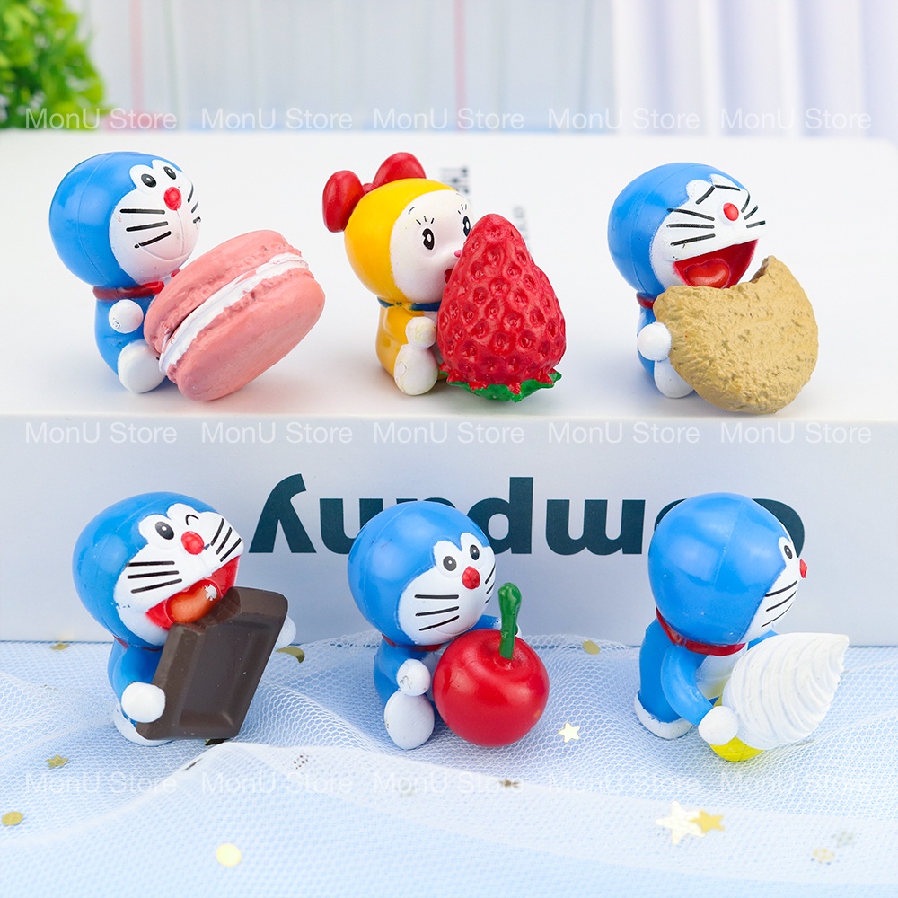 Mô hình DORAEMON DOREMON trang trí bánh sinh nhật dễ thương cute MON0133 TooYoo