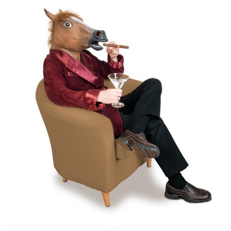 Mặt nạ hóa trang đầu ngựa dịp lễ Halloween | BigBuy360 - bigbuy360.vn