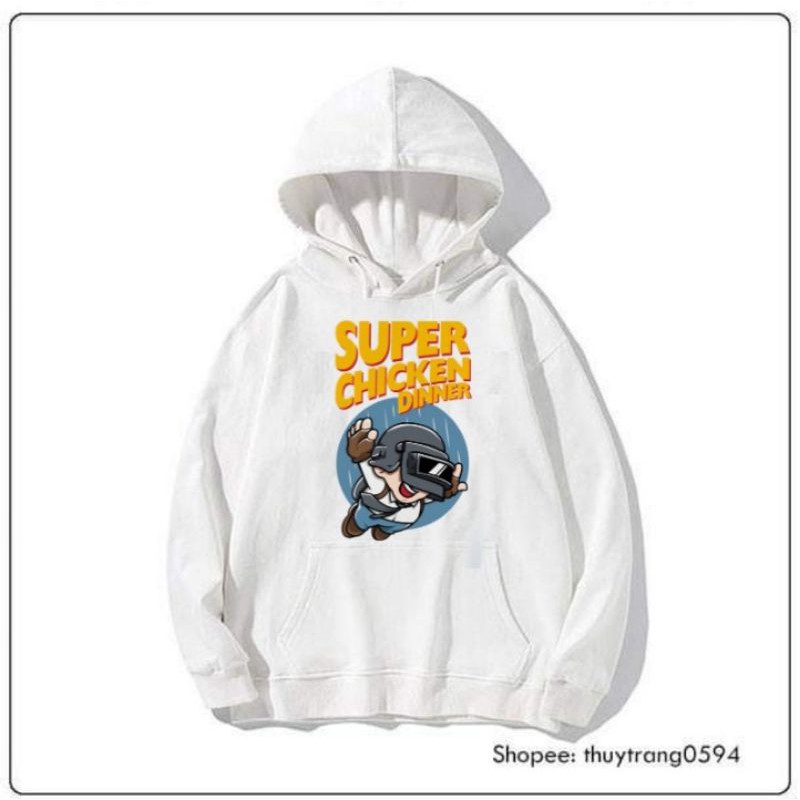 Áo Hoodie Dài Tay PUBG Mobile Battlegrounds - Chất Nỉ Ấm