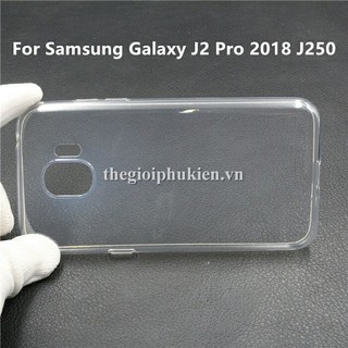Ốp lưng silicon dẻo trong suốt SamSung Galaxy J2 Pro 2018 siêu mỏng 0.5 mm