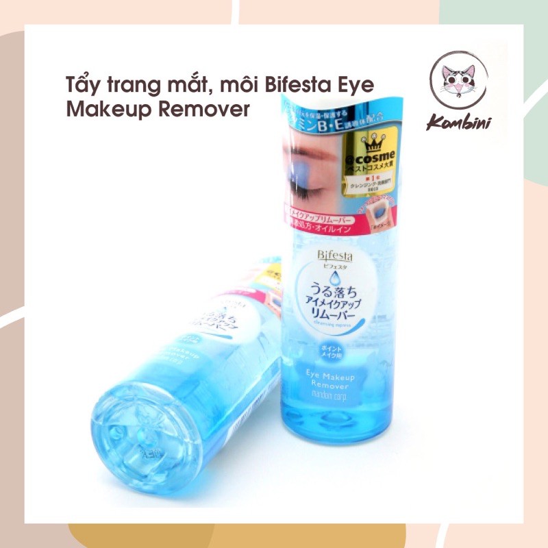 Tẩy trang mắt môi Bifesta Eye makeup remover