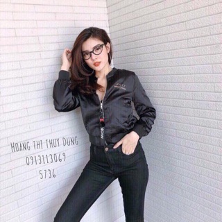 Áo khoác phi lụa nữ cao cấp
