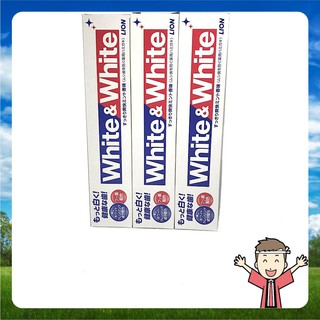 Kem Đánh Răng White & White LION 150g Hàng Nội Địa Nhật