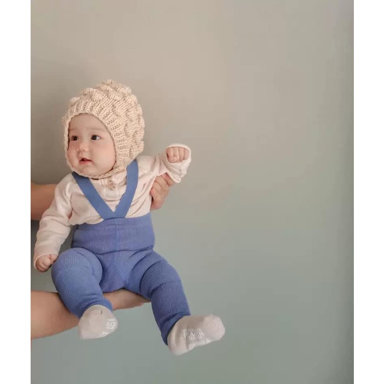Quần yếm len cute cho bé trai - bé gái