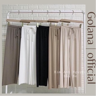  QUẦN LEN TĂM ỐNG SUÔNG RỘNG SIÊU MÁT MỊN 