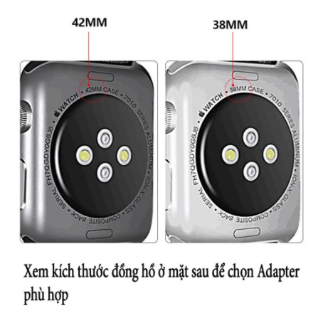 Adapter cho đồng hồ thông minh AW một cặp 38mm 40mm 42mm 44mm cho dây đồng hồ 20mm 22mm 24mm