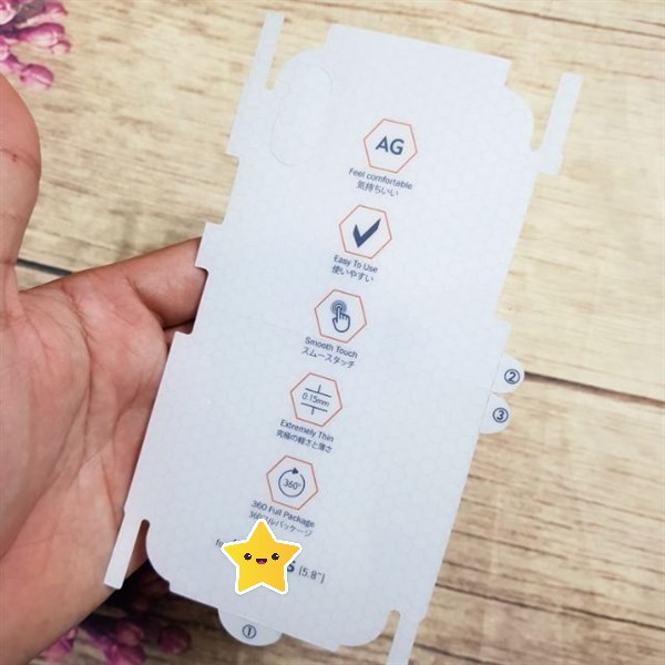 Dán lưng PPF nhám chống vân tay tất cả các dòng từ 6 đến 12 promax