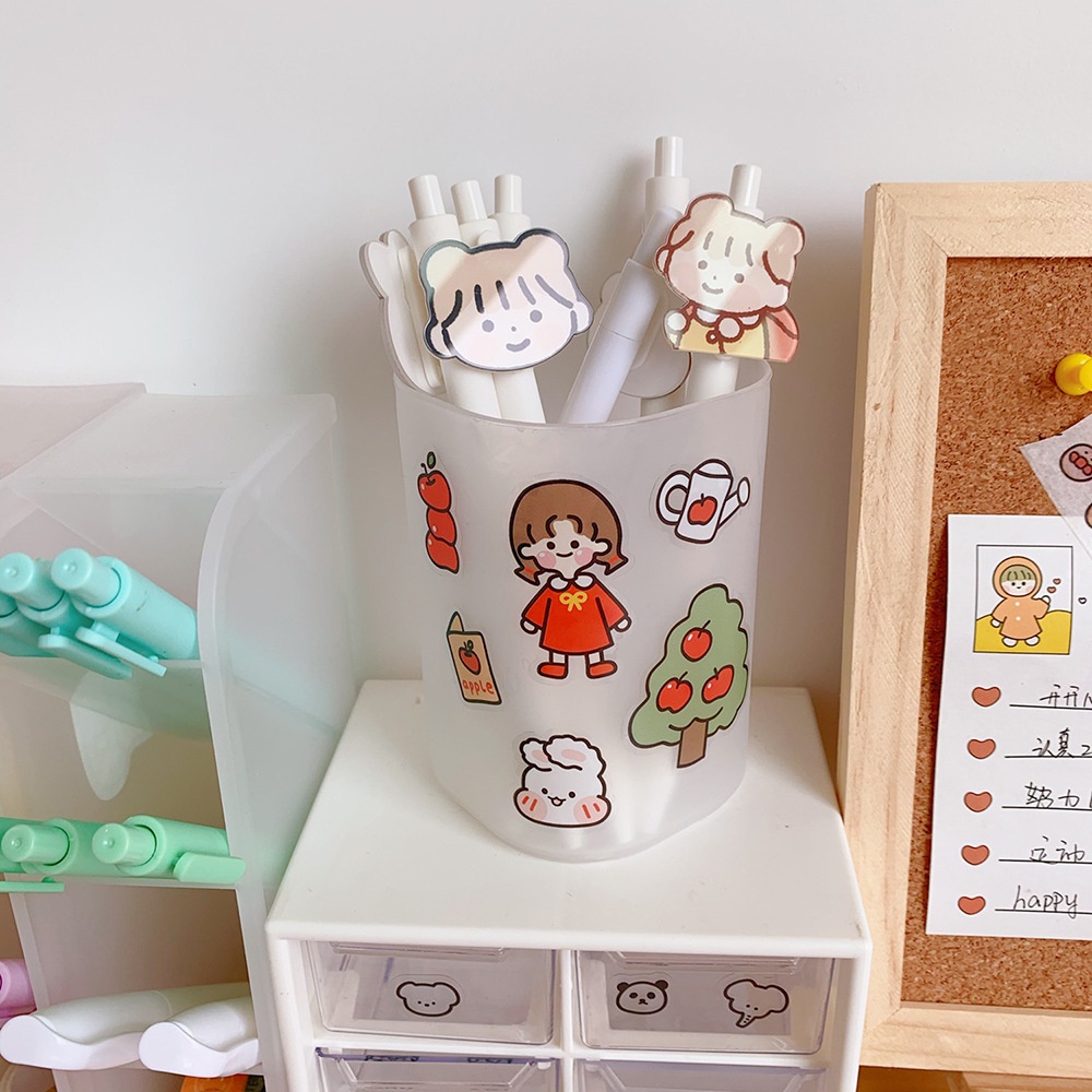 Set 4 tấm hình dán trang trí sổ tay/điện thoại dễ thương