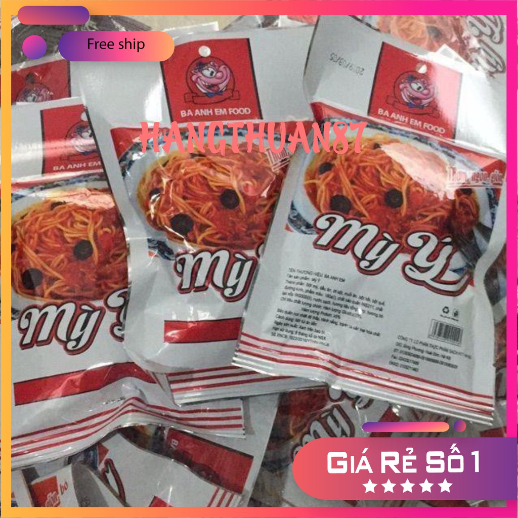 Freeship 50k Sét 5 gói mỳ ý siêu thơm ngon