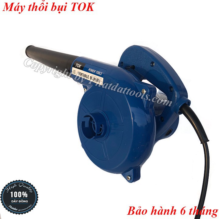 Máy thổi bụi TOK Xanh thổi bụi hút 2 chiều siêu khỏe công suất 1000w động cơ dây đồng bảo hành 6 tháng