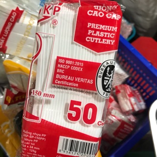 Muỗng cơm nhựa dùng 1 lần
