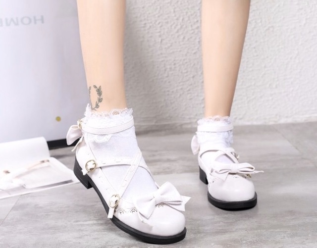 Giày LOLITA nơ đáng yêu QC