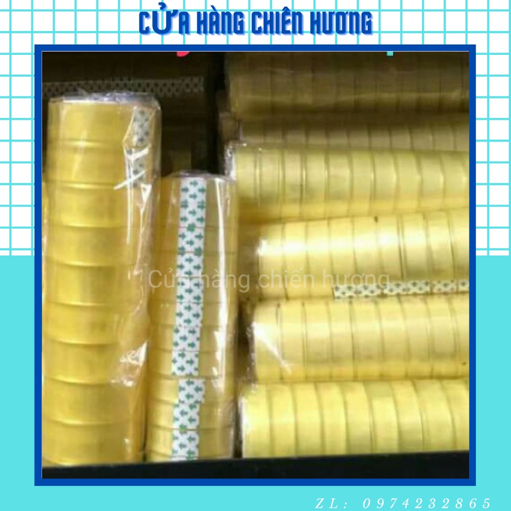 Băng dính văn phòng to, nhỏ