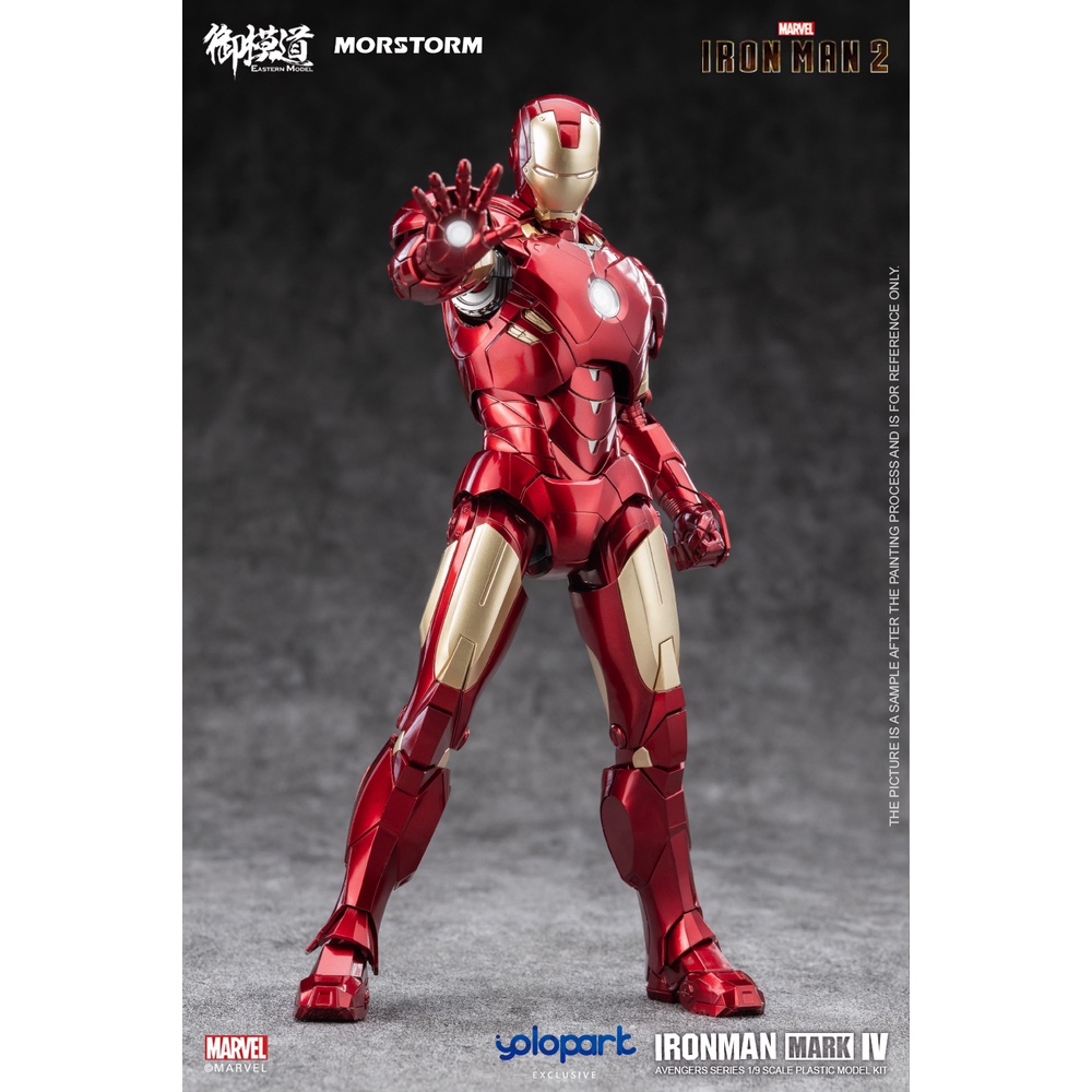 Mô hình E-model x Morstorm 1/9 Scale Iron Man MK4/6 PLAMO