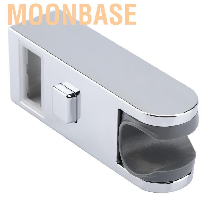 Moonbase ABS Chrome-plated Universal Hand Shower Head Bracket Adjustable Height Slider Bar Holder Stand 30*1