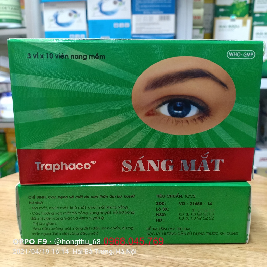 Viên uống SÁNG MẮT Traphaco