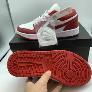 Giày JORDAN THẤP ĐỎ TRẮNG