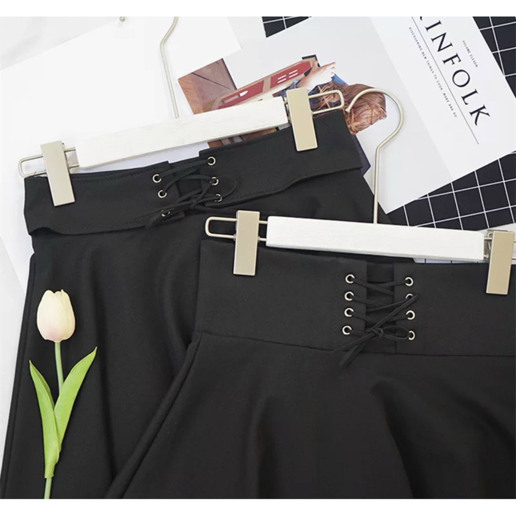 Chân Váy💥𝑭𝑹𝑬𝑬𝑺𝑯𝑰𝑷💥Váy Xòe Xỏ Dây,Váy Xòe Chất Tuyết Mưa,Váy Nữ-LY STORE