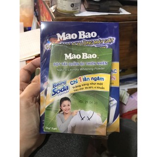 Combo Tẩy lồng giặt Maobao+ 2 gói bột tẩy quần áo