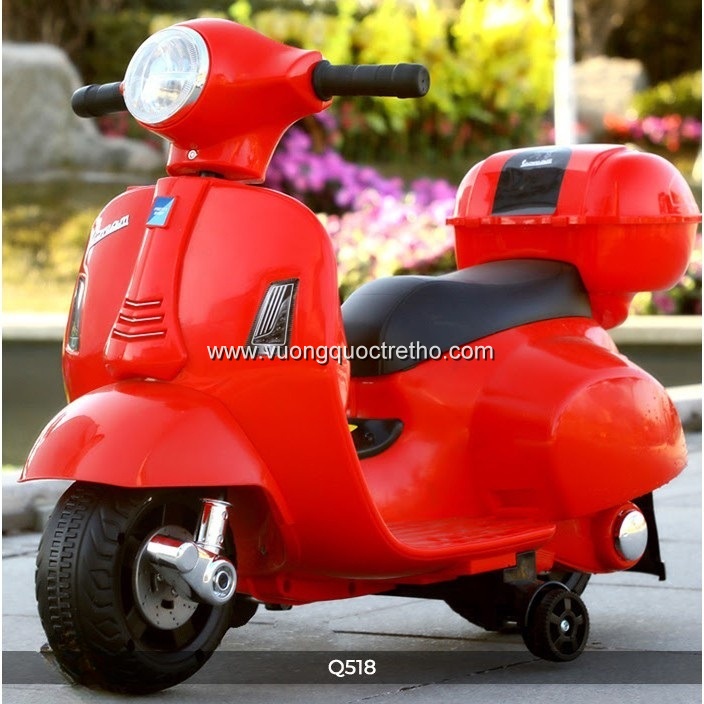 Xe máy điện trẻ em Vespa Q518