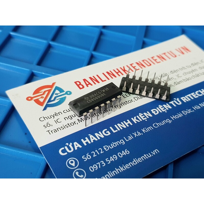 [Combo 5 chiếc] CD4069UBE CD4069BE CD4069 IC Số DIP-14