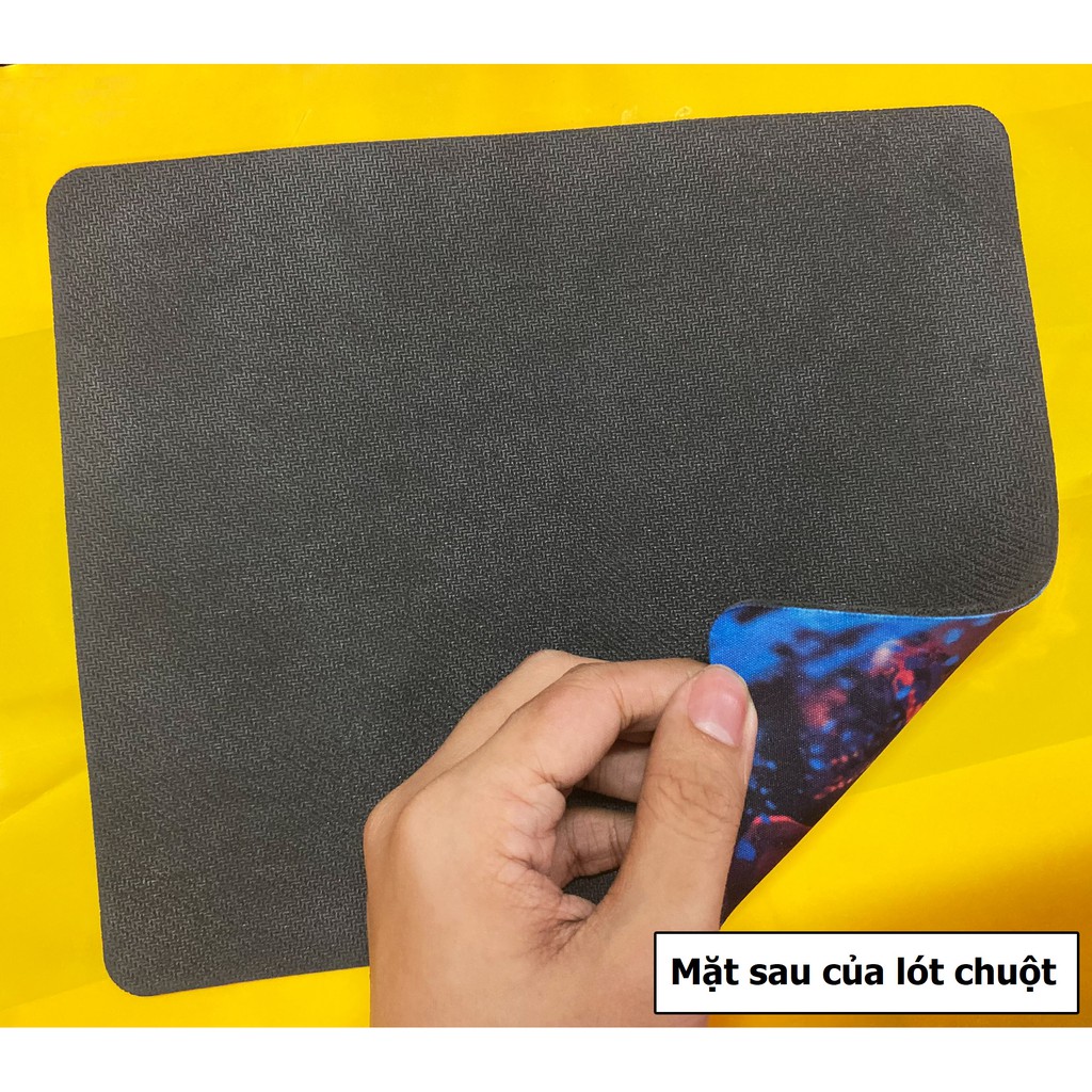 (Nhiều mẫu) Lót chuột game Genshin Impact - Size 24x20cm