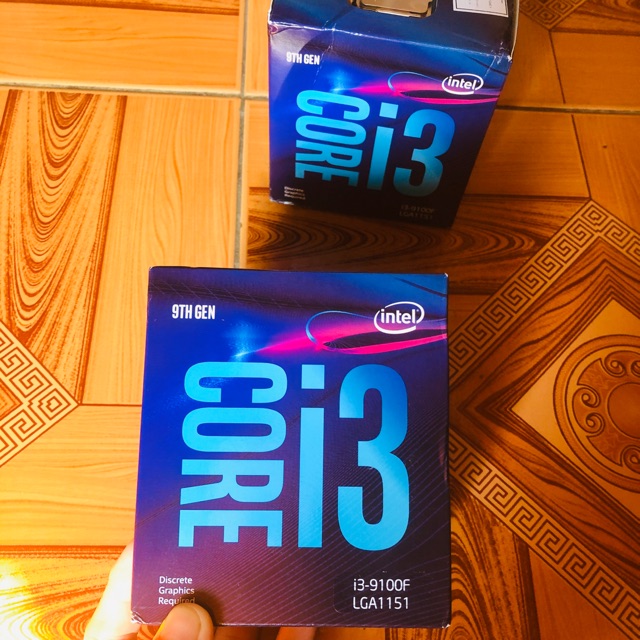 Bộ vi xử lý/ CPU Intel Core I3 9100F