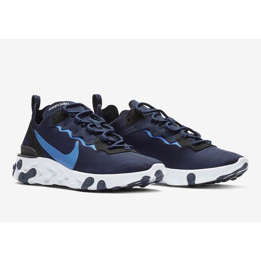 [Mã FAMALLT5 giảm 15% đơn 150K] Giày thể thao Nike nam thời trang SP19 REACT ELEnamT 55 Brandoutletvn BQ6166-400