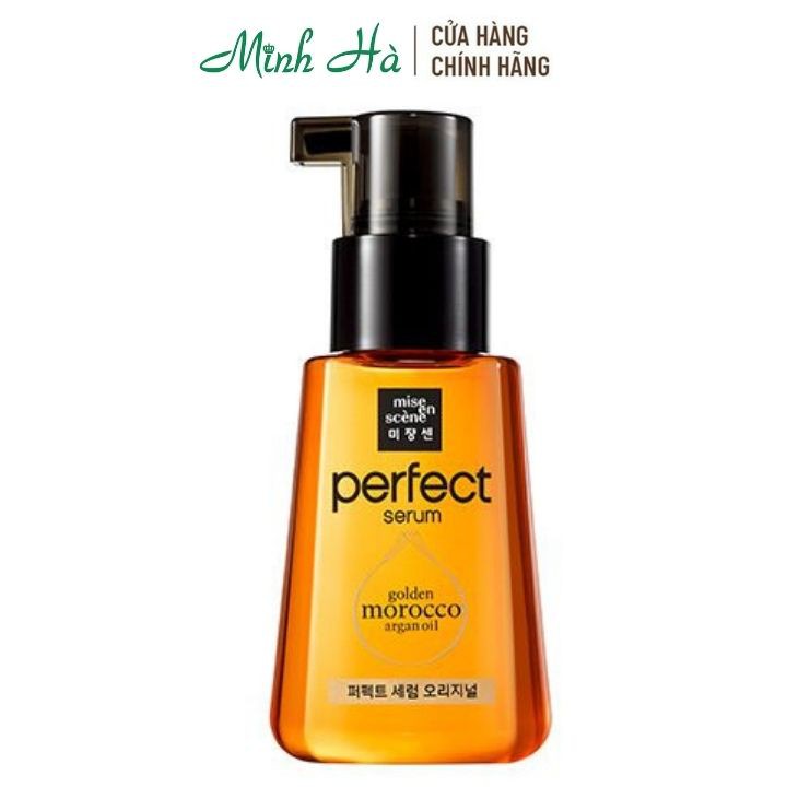 Tinh dầu dưỡng tóc Mise En Scene Perfect Serum Golden Morocco Argan Oil 80ml