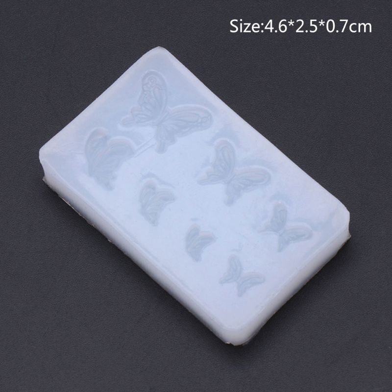 Khuôn silicone làm trang sức phụ kiện trang trí móng tay DIY tạo hình gấu epoxy resin đáng yêu tiện lợi