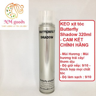 KEO xịt tóc Butterfly Shadow 320ml