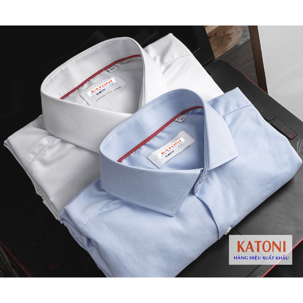 🌹Áo sơ mi nam trơn vải cotton lụa VNXK🌹 | BigBuy360 - bigbuy360.vn