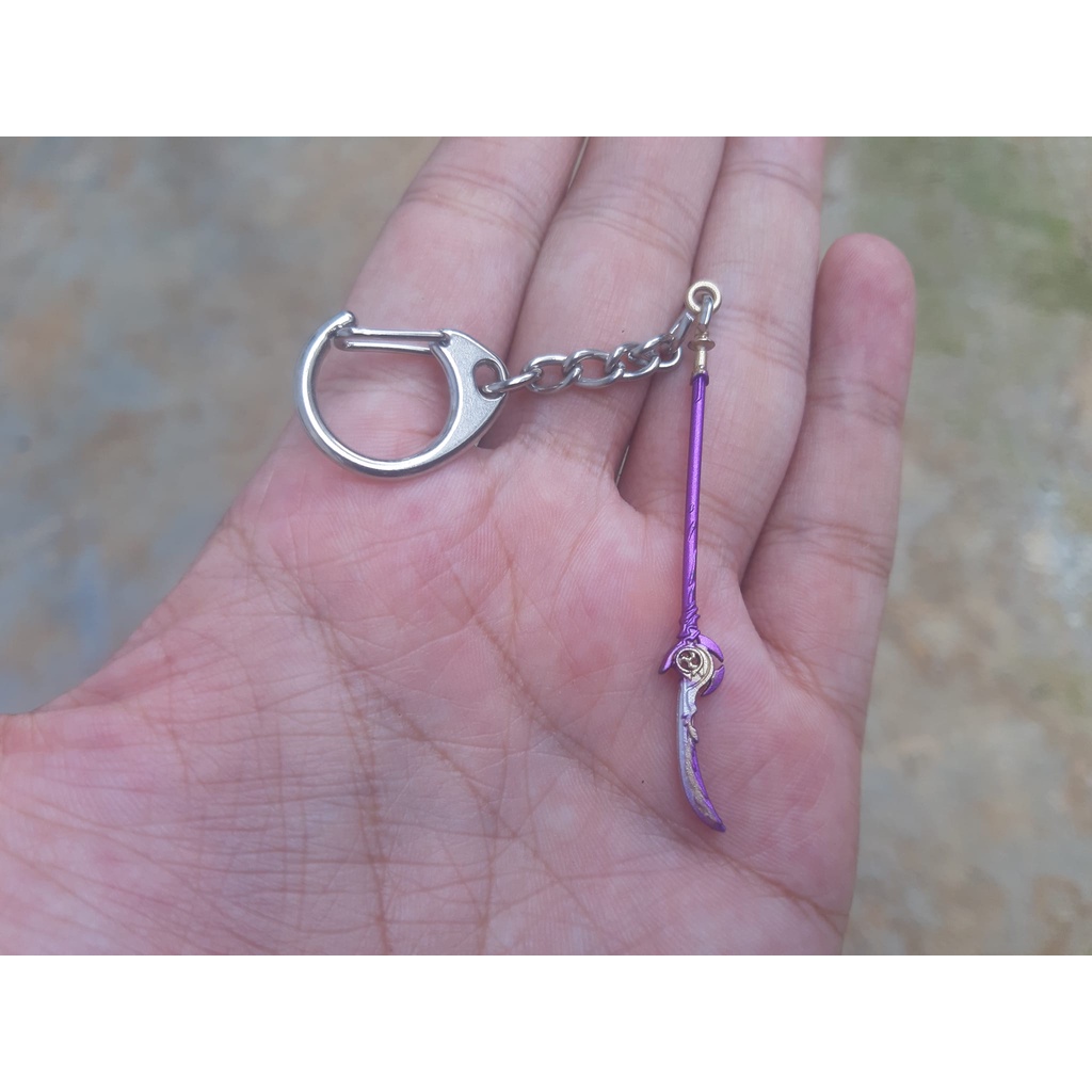 Móc khóa mini Đoạn Thảo Trường Đao 6cm - Genshin Impact | Baystore