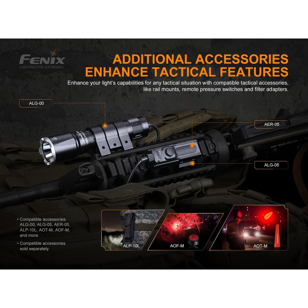 FENIX TK16 V2.0 - ĐÈN PIN CHUYÊN DỤNG độ sáng 3100LM, chiếu xa 380m, Pin 21700 5000mAh cổng sạc Type-C