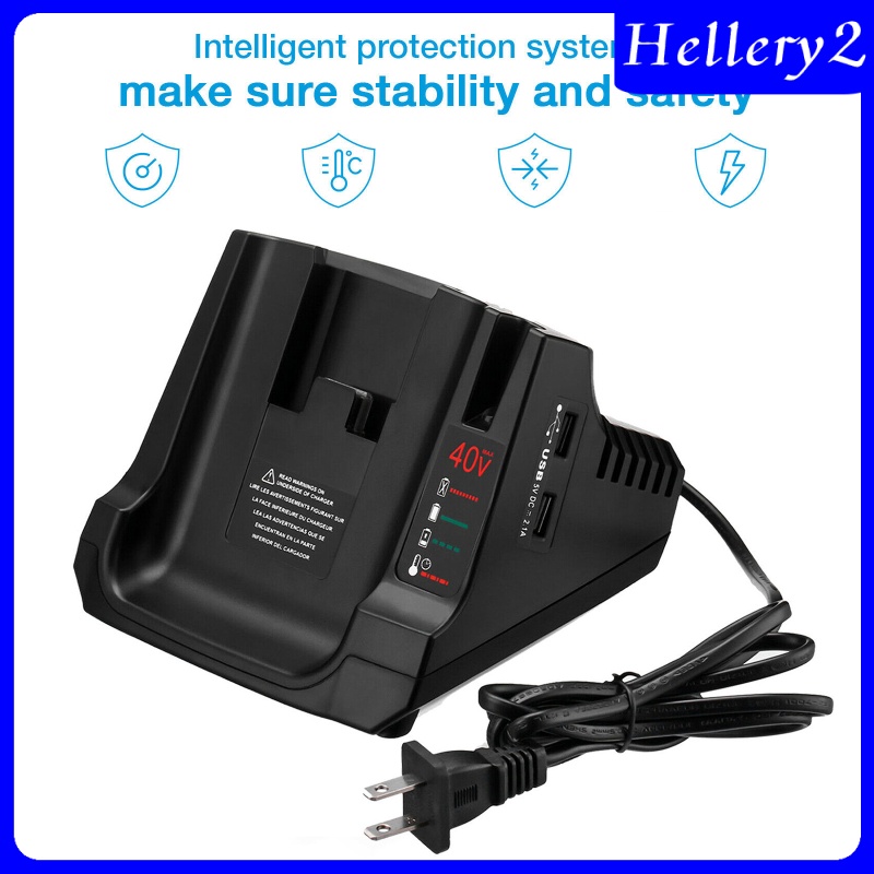 [HELLERY2] LCS36 40V Battery Charger for LBXR36 LBX36 LST540 LBX1540 LST136W US Plug